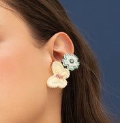 LACE BUTTERFLY MINI STUD EARRINGS