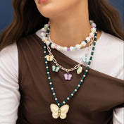 PASTEL MIX PEARL NECKLACE