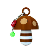 BROWN MUSHROOM LIPSTICK CASE