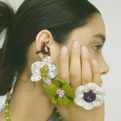 MAXI ORCHID RING