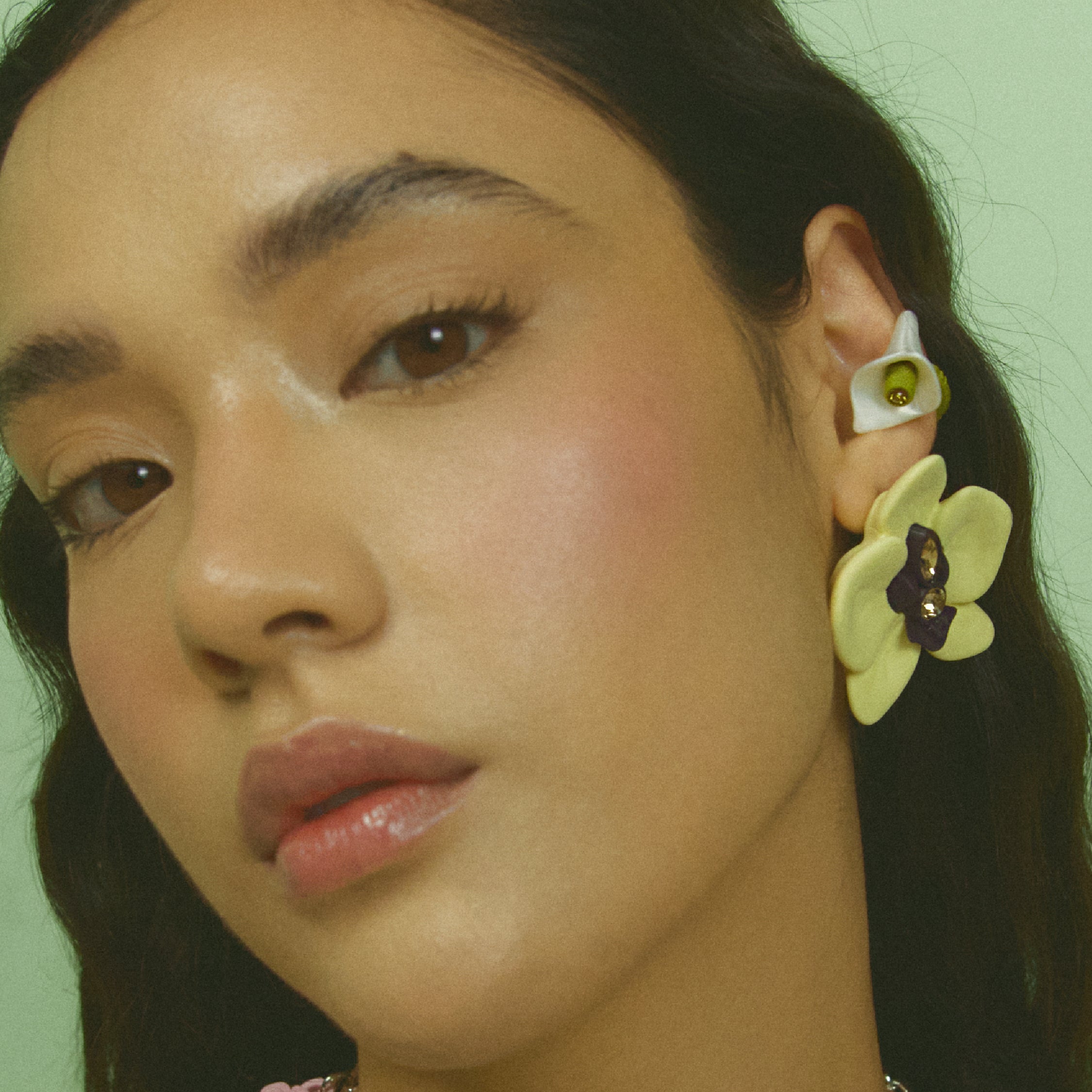 MAXI CATTLEYA STUD EARRINGS
