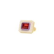 LACE RECTANGULAR RING