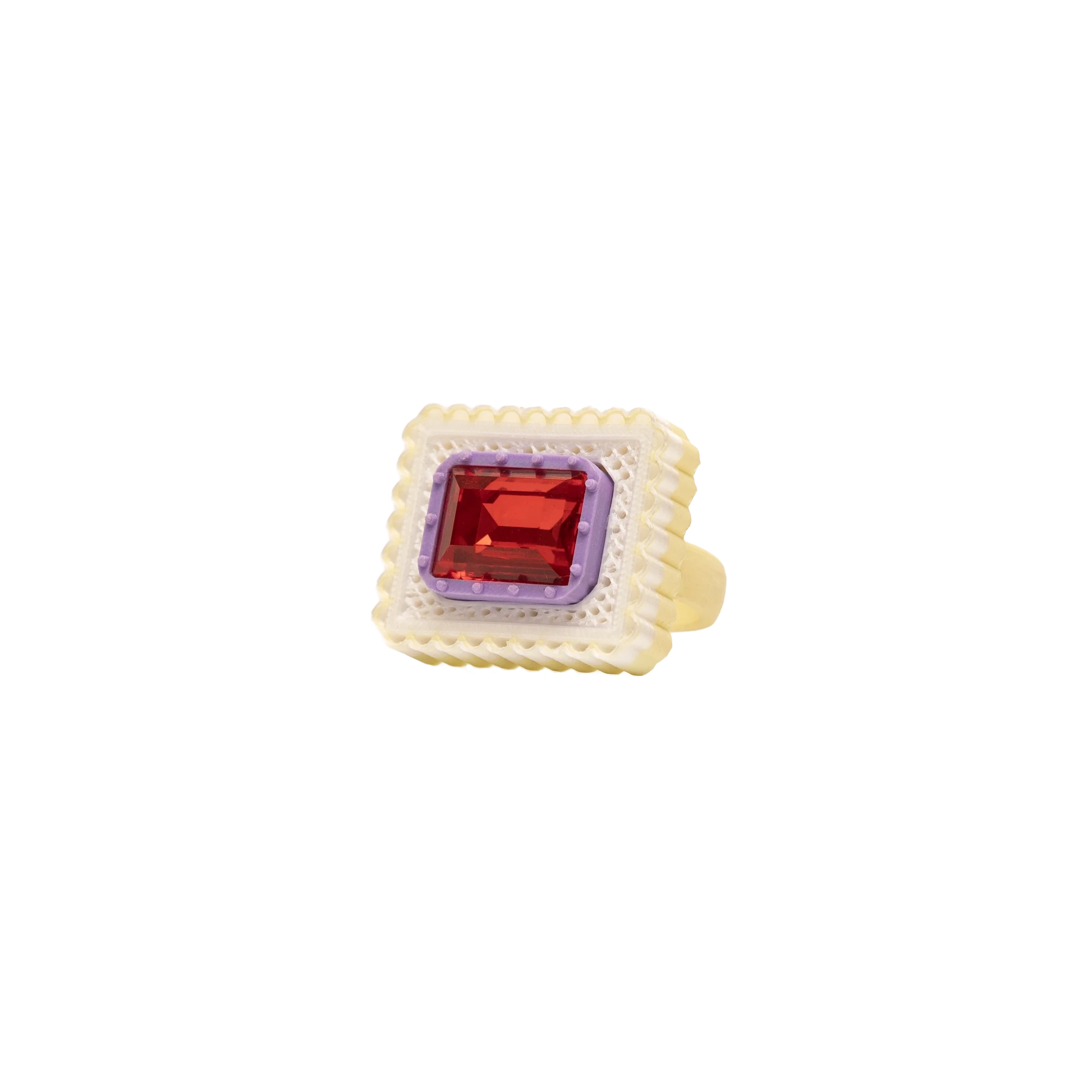 LACE RECTANGULAR RING