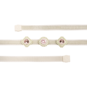 LACE CHOKER (3 CHARMS)