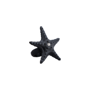BLACK STARFISH RING