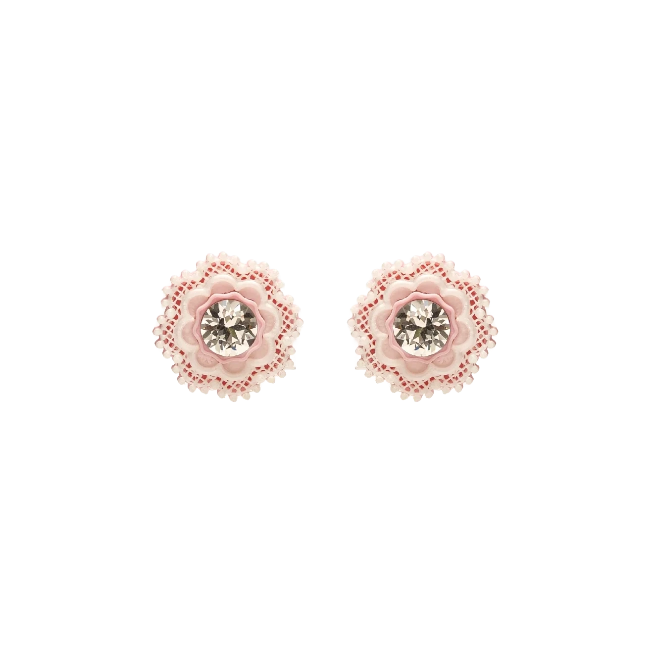 LACE MINI STUD EARRINGS