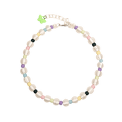 PASTEL MIX PEARL NECKLACE