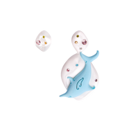 DOUBLE DOLPHIN EARRINGS - SIXXTA