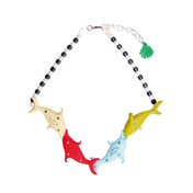 MIX DOLPHIN NECKLACE - SIXXTA