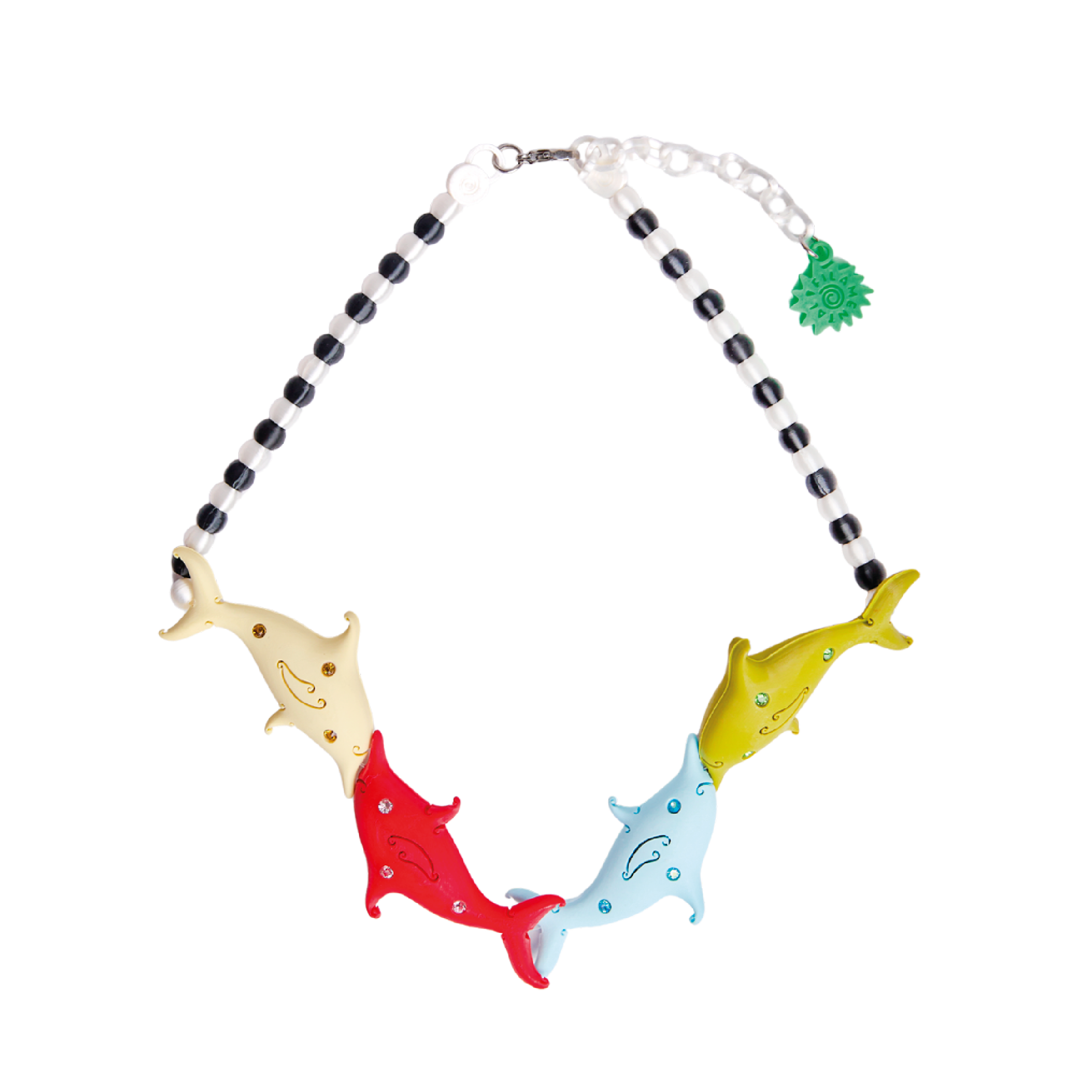 MIX DOLPHIN NECKLACE - SIXXTA