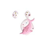 DOUBLE DOLPHIN EARRINGS - SIXXTA