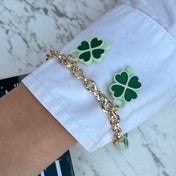 CLOVER CHARM BRACELET