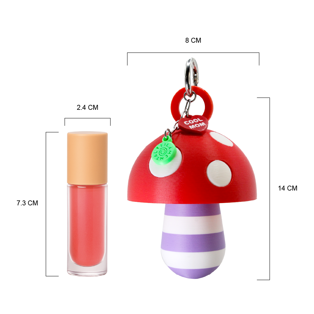 LILAC MUSHROOM LIPSTICK CASE