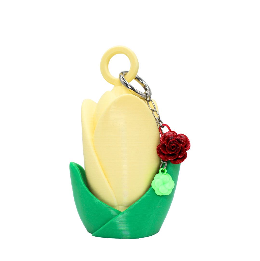 TULIP LIPSTICK CASE - VANILLA