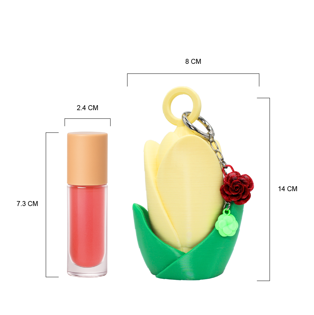 TULIP LIPSTICK CASE - VANILLA