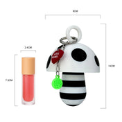 BLACK MUSHROOM LIPSTICK CASE