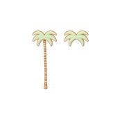 PALM TREE EARRINGS