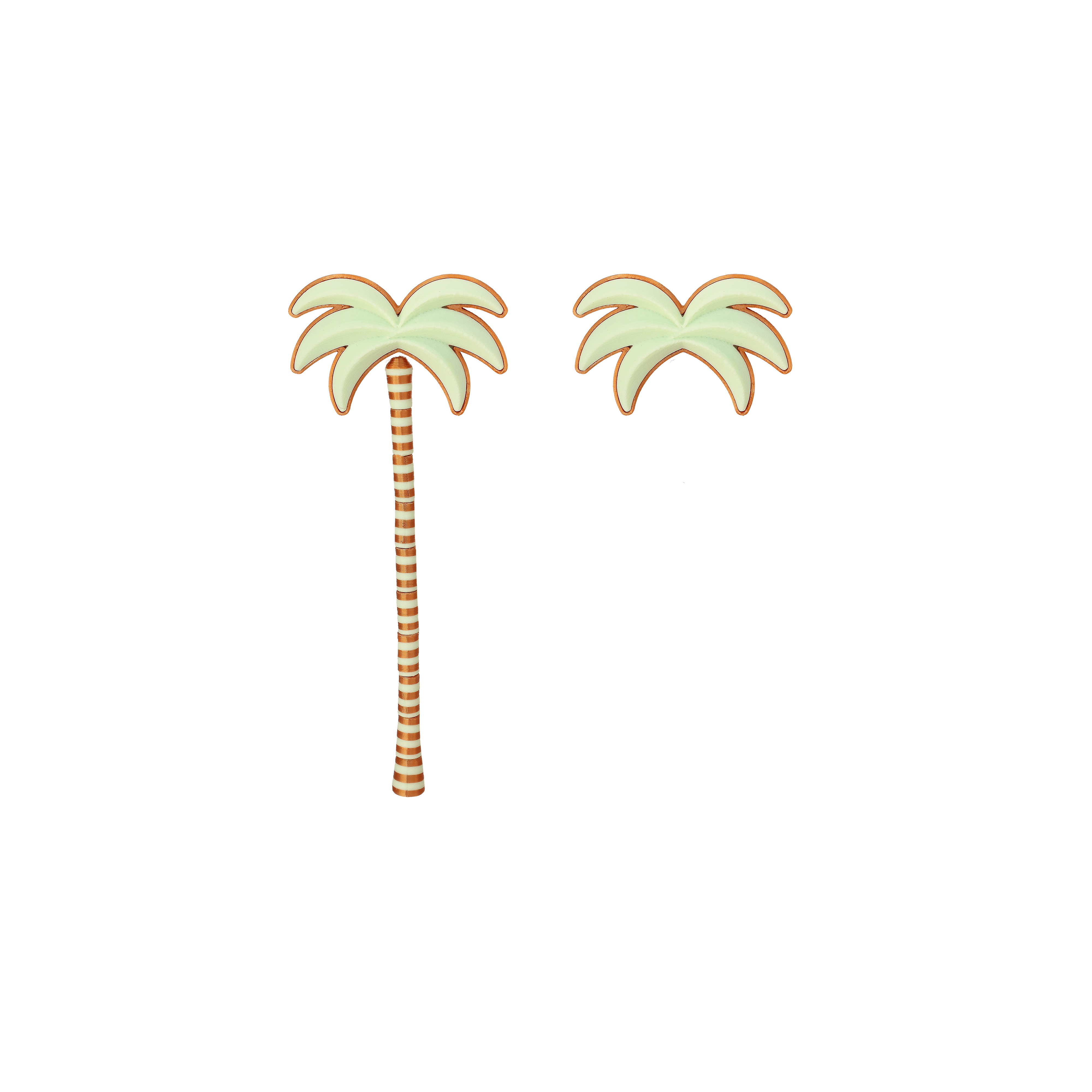 PALM TREE EARRINGS