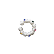 EAR CUFF MAXI CRYSTAL PEARL