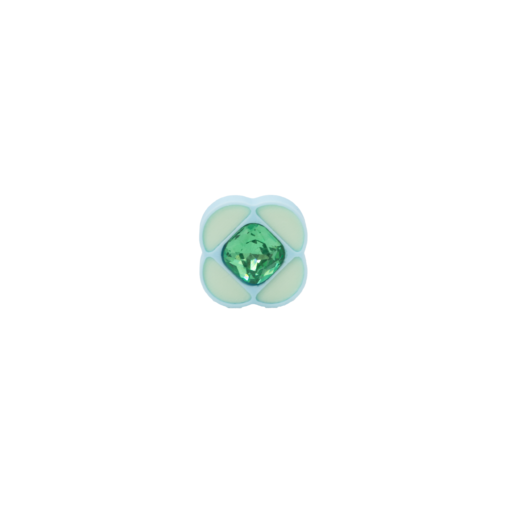 EARCUFF CRYSTAL FLOWER PEARL