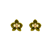 MINI CATTLEYA STUD EARRINGS