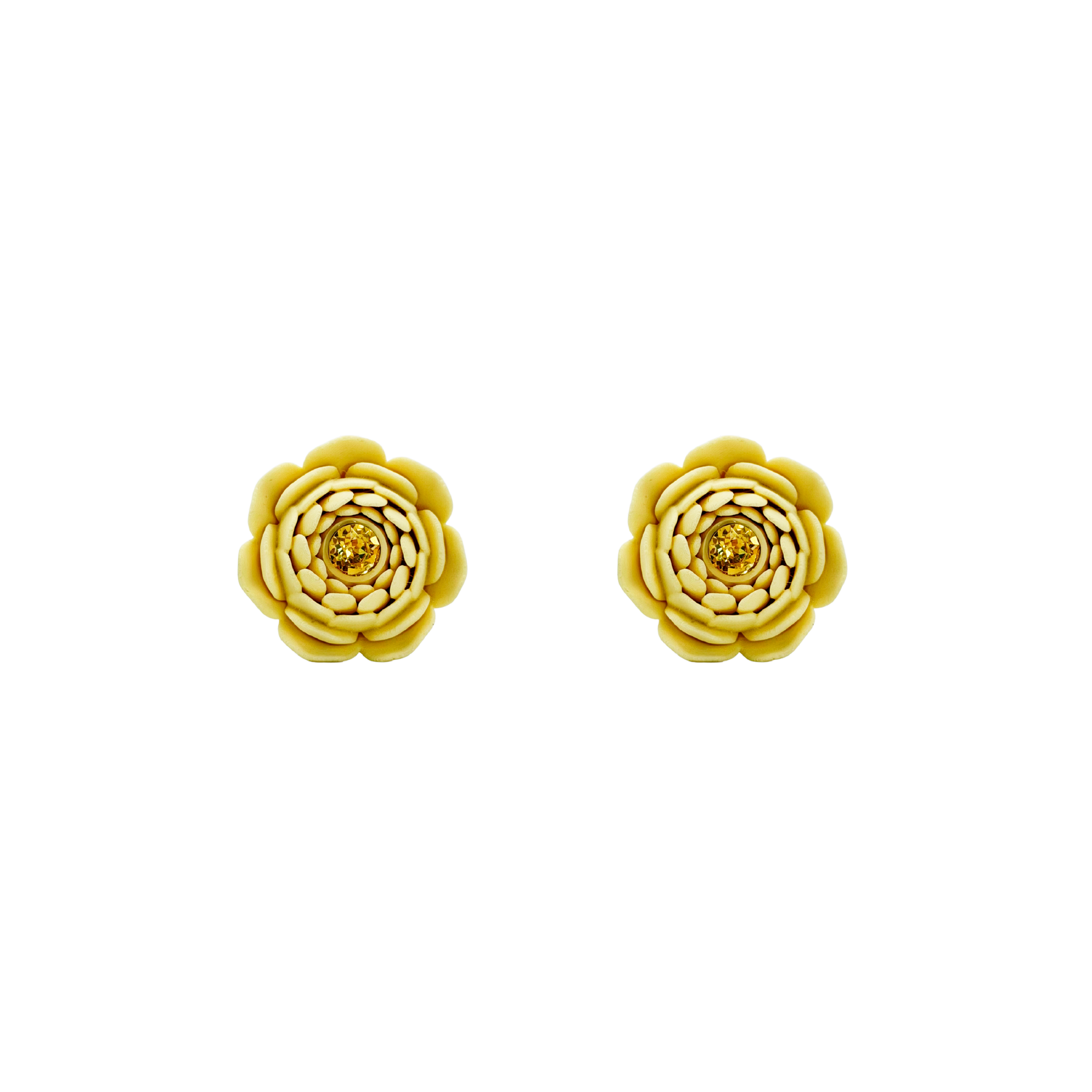 PEONY STUD EARRINGS