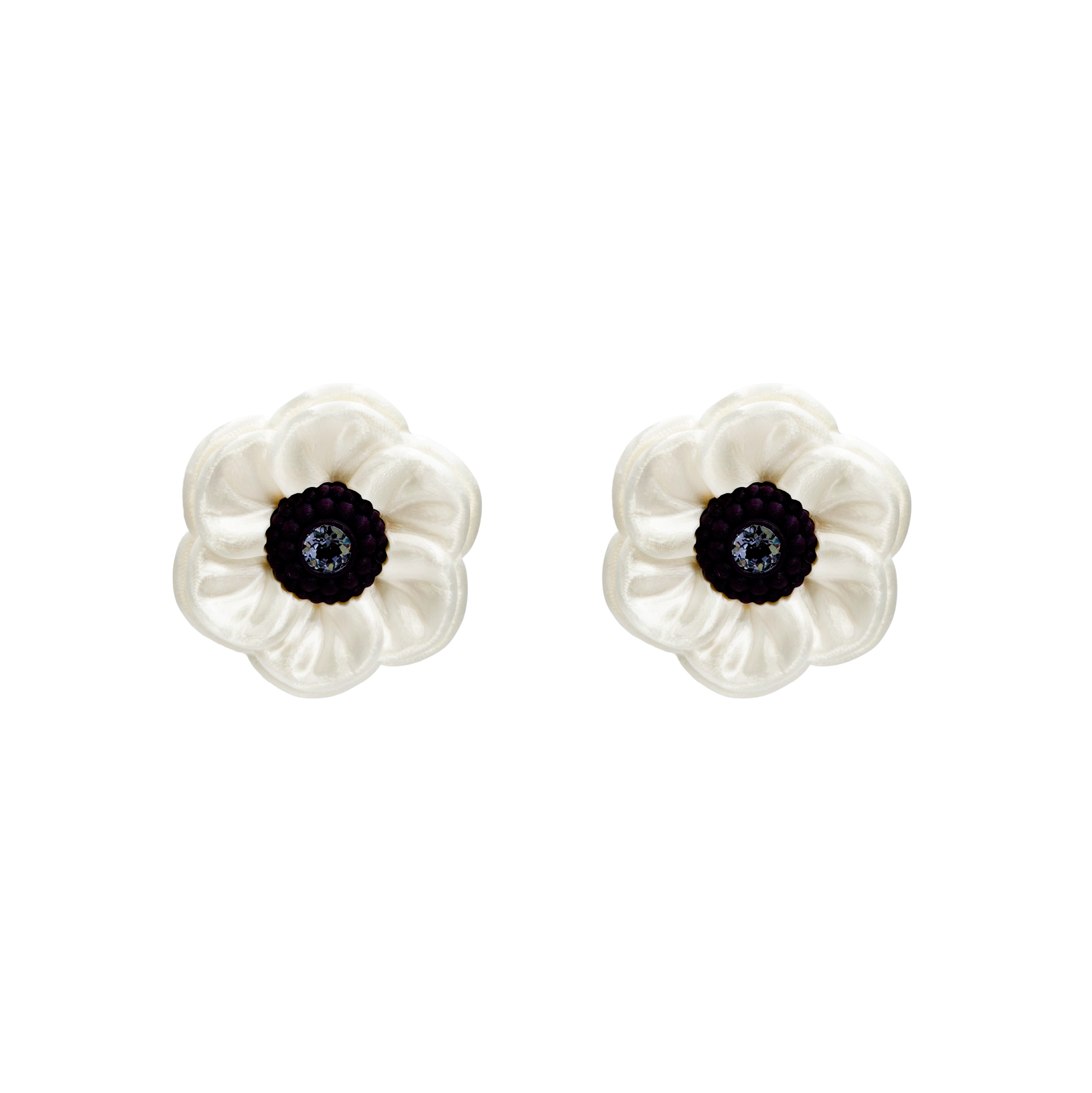 MEDIUM ANEMONE STUD EARRINGS