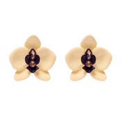 MAXI CATTLEYA STUD EARRINGS