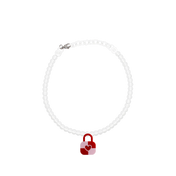 LOCK PEARL NECKLACE